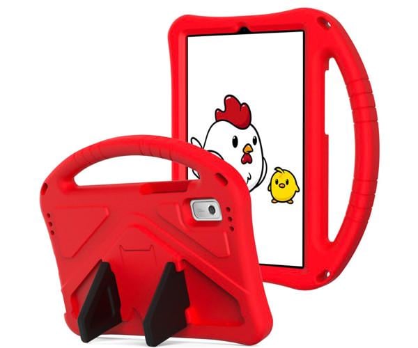 Чехол-накладка Kids with Stand для Lenovo Tab M9 с ручкой Красный Чехол-накладка Kids with Stand для Lenovo Tab M9 с ручкой Красный
