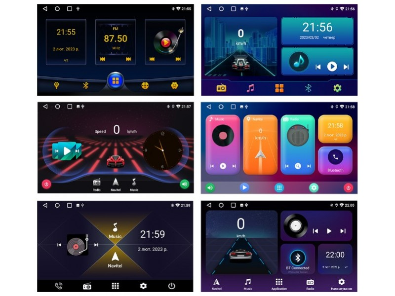 Автомагнитола CYCLONE C10-001 CPL 2 32 10" (102-954) - фото 3