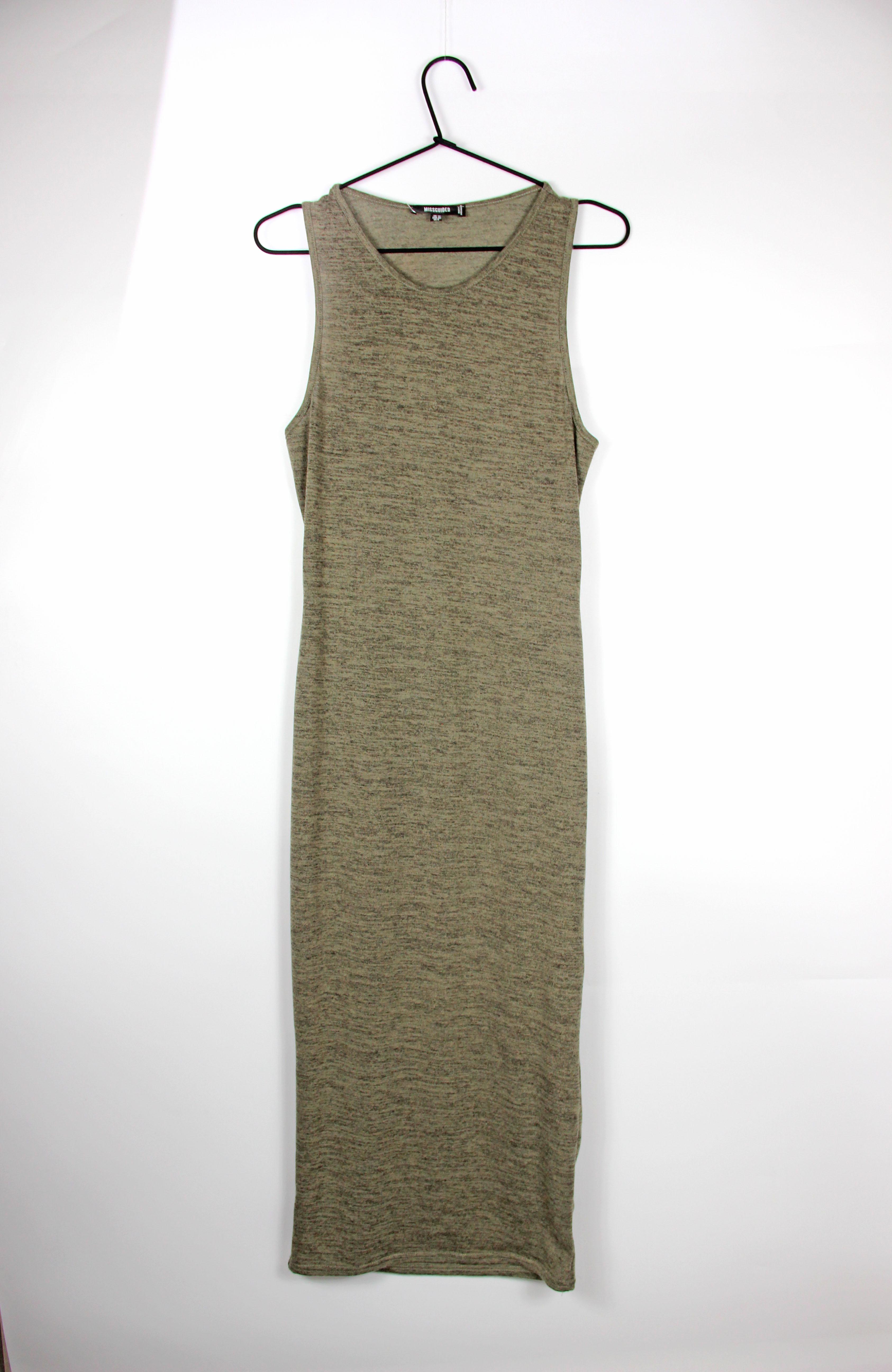 Платье Missguided р. 40 Хаки (DE933462)