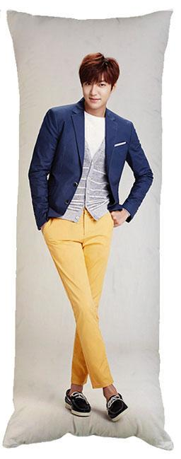 Подушка дакимакура Ли Мин Хо к-поп декоративная ростовая для обнимания 60x180 см (1834027205)