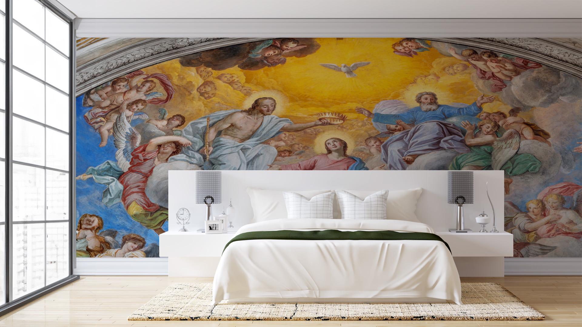 Фотообои флизелиновые Styleo Print-walls Солнце над сердцем 0573 300х200 см (Pw-0573)