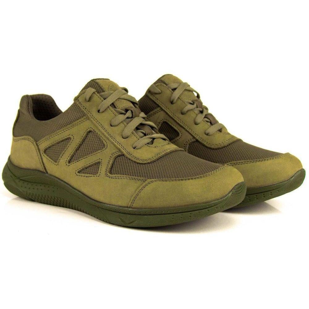 Кроссовки туристические Стимул Ягуар р. 42 демисезон/усиленные Оливковый - фото 1 Кроссовки туристические Стимул Ягуар р. 42 демисезон/усиленные Оливковый - фото 1