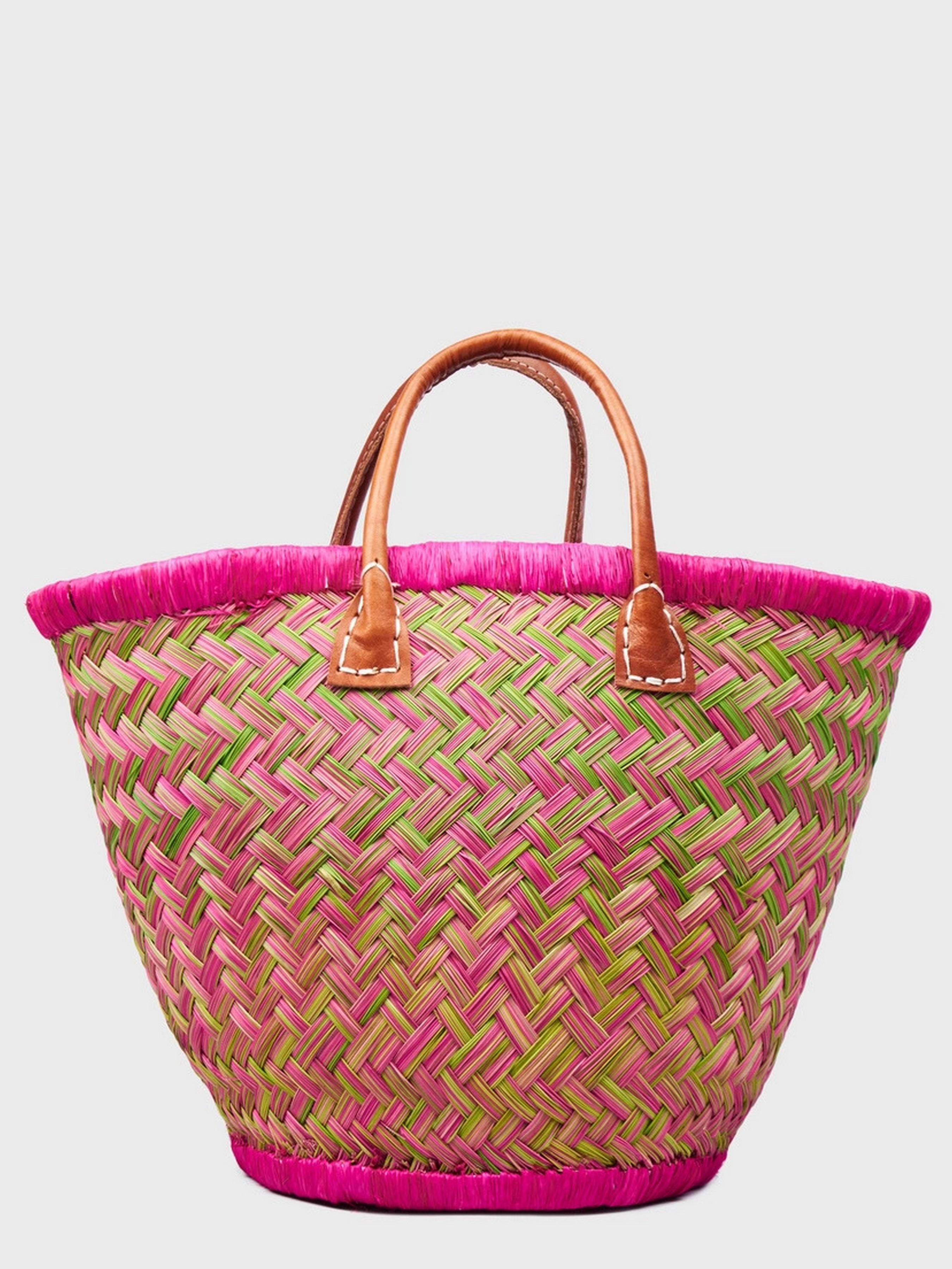 Сумка пляжна LE COMTOUR DE LA PLAGE Aravola Round 957 Рожевий