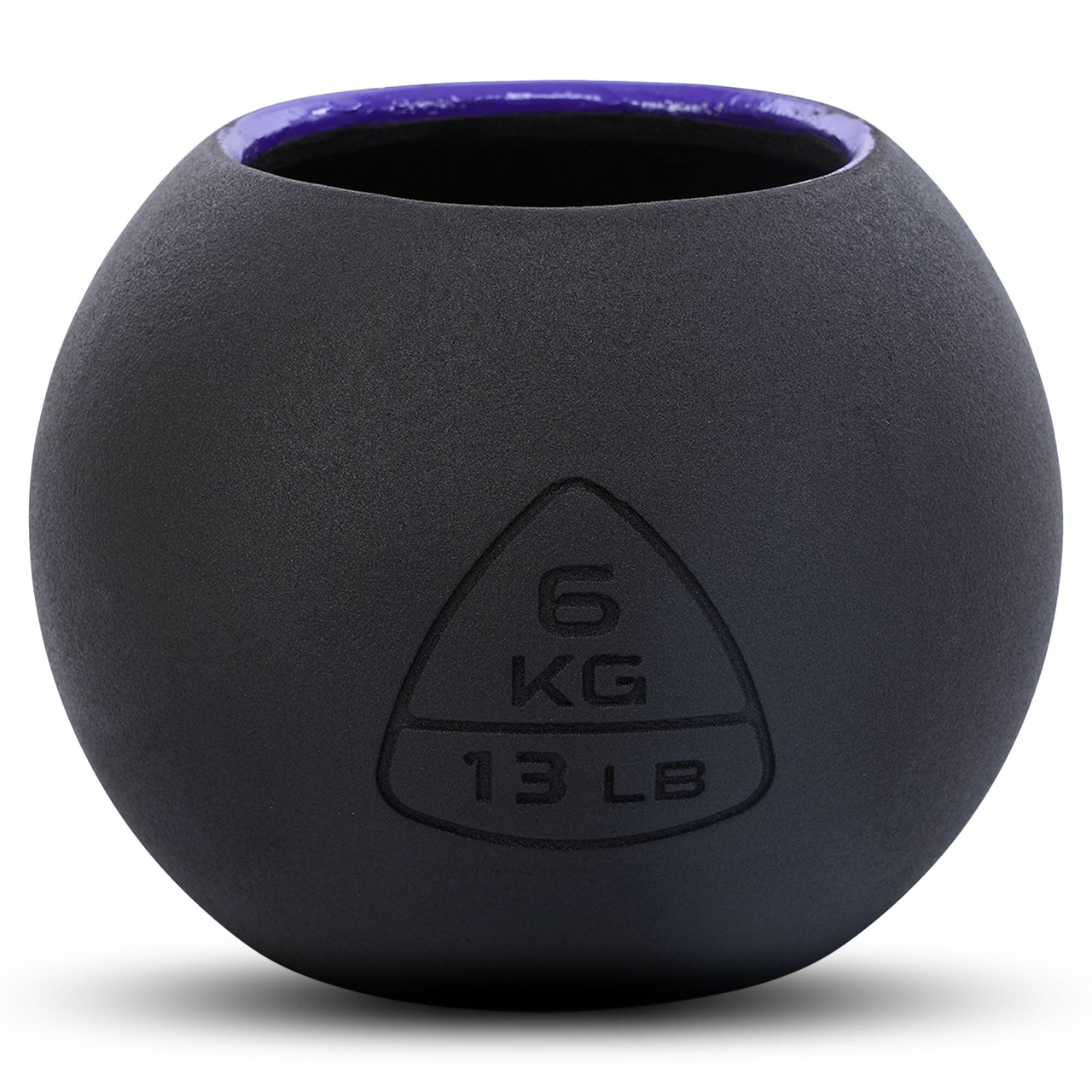 Гиря-колокол чугунная LiveUp LP8047-13LB окрашенная BALL BELL 6 кг Черный (2532856185)