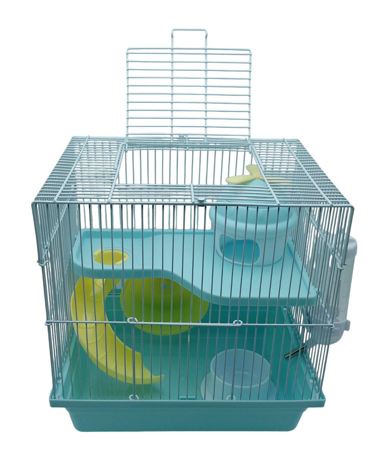 Клетка для мелких грызунов 3002 30x23x30 см Голубой (30079932) - фото 2 Клетка для мелких грызунов 3002 30x23x30 см Голубой (30079932) - фото 2