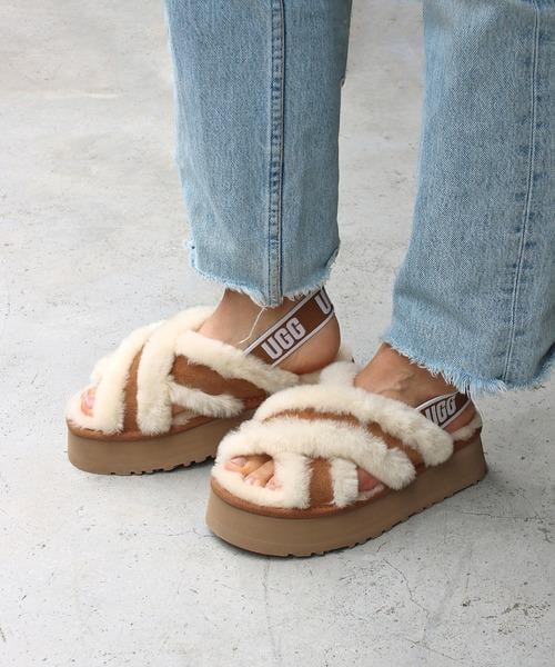 Угги женские UGG Disco Cross Slides р. 36 Chestnut (1121550) - фото 7 Угги женские UGG Disco Cross Slides р. 36 Chestnut (1121550) - фото 7