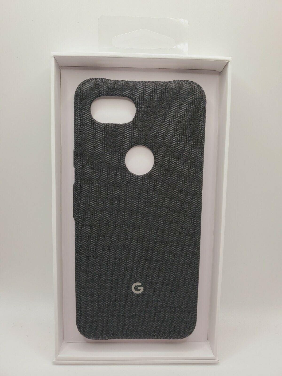 Протиударний чохол Official Fabric Case GA00790 для Google Pixel 3a (5.6") Carbon Black - фото 3