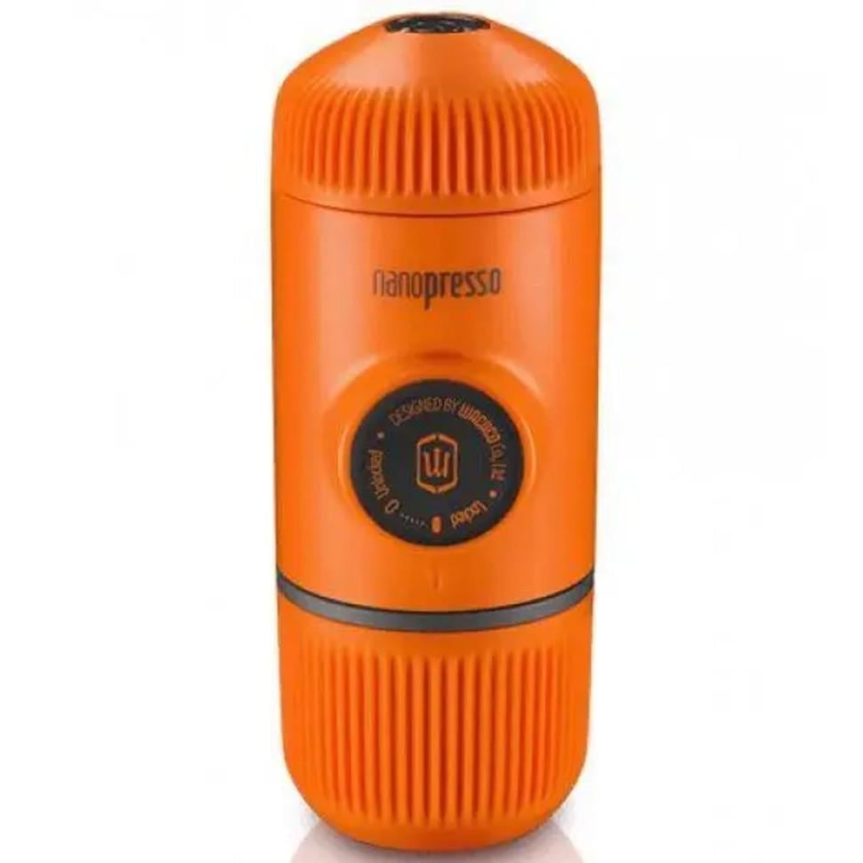 Еспресо-кавоварка Wacaco Nanopresso механічна для меленої кави Помаранчевий