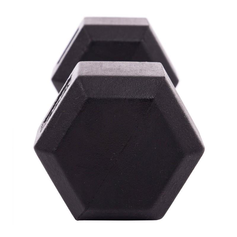 Гантель цільна LN-1205 шестигранна 5 кг Срібний (56508164) - фото 3 Гантель цільна LN-1205 шестигранна 5 кг Срібний (56508164) - фото 3