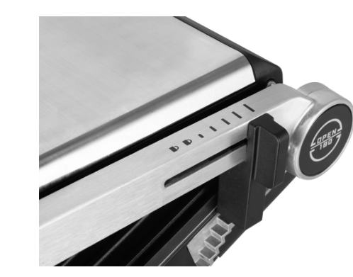 Гриль электрический ECG FORZA 5200 Fuego с антипригарным покрытием (ECG FORZA 5200) - фото 6 Гриль электрический ECG FORZA 5200 Fuego с антипригарным покрытием (ECG FORZA 5200) - фото 6