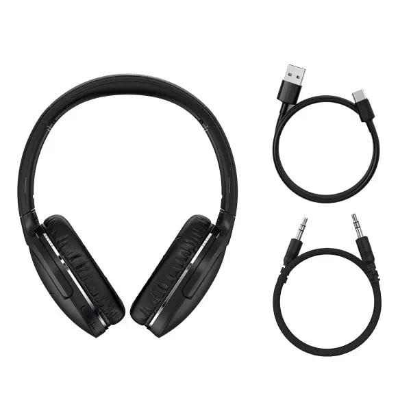 Наушники беспроводные BASEUS Encok Wireless D02 Pro Bluetooth Black (NGTD010301) - фото 8