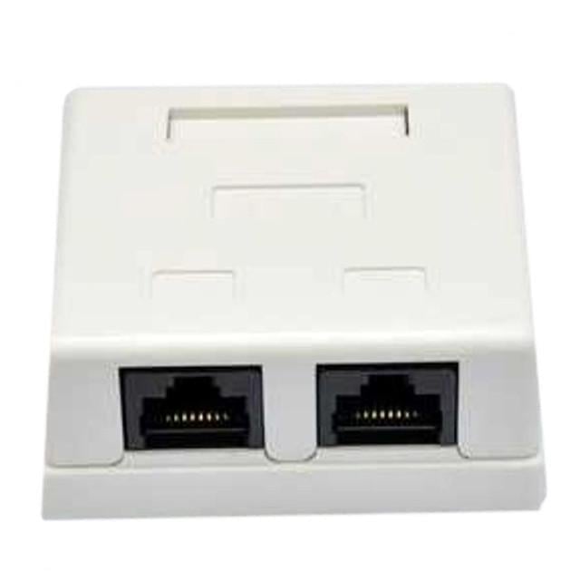Розетка зовнішня EPNew 2хUTP категорія 6 RJ45 (3005578256)