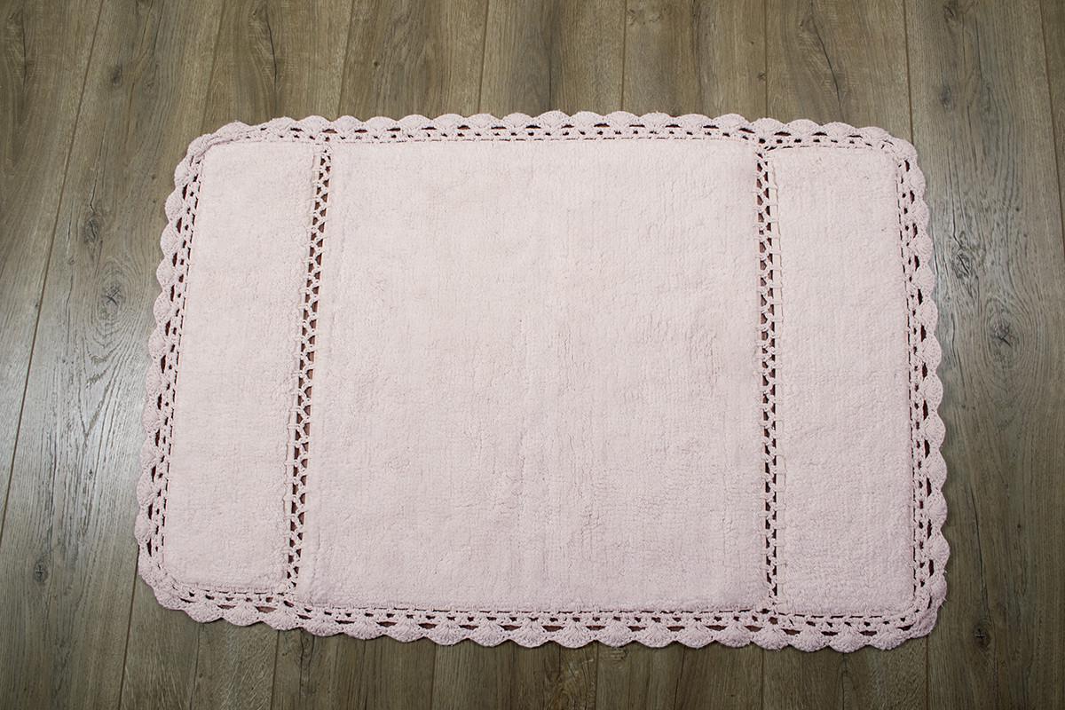 Коврик для ванной Irya Lorinda pembe 60х90 Розовый (11913986402795)