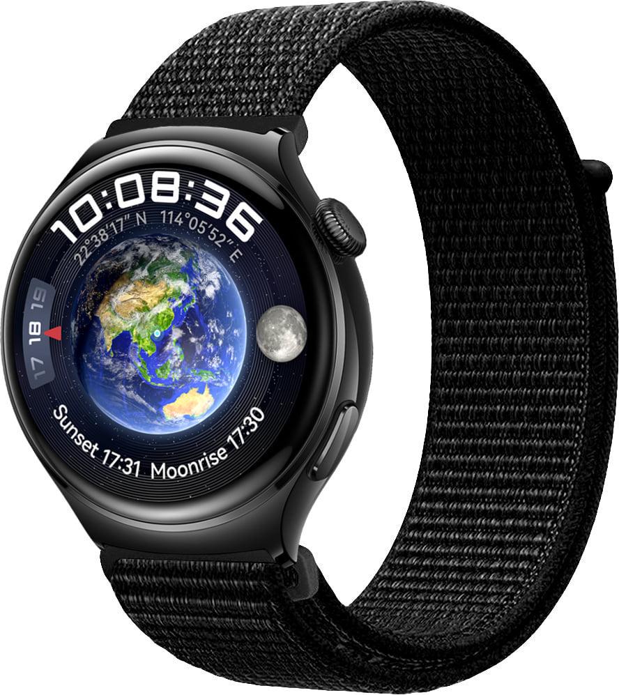 Ремешок нейлоновый Sport Loop для Huawei Watch 4/4 Pro Black (38618-2B) Ремешок нейлоновый Sport Loop для Huawei Watch 4/4 Pro Black (38618-2B)