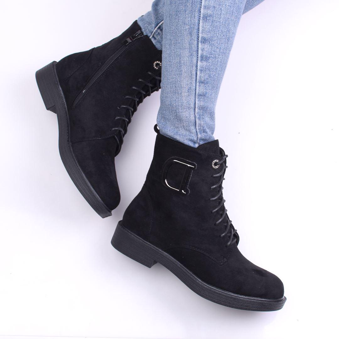 Ботинки женские на шнуровке 333959 р. 36 23 см