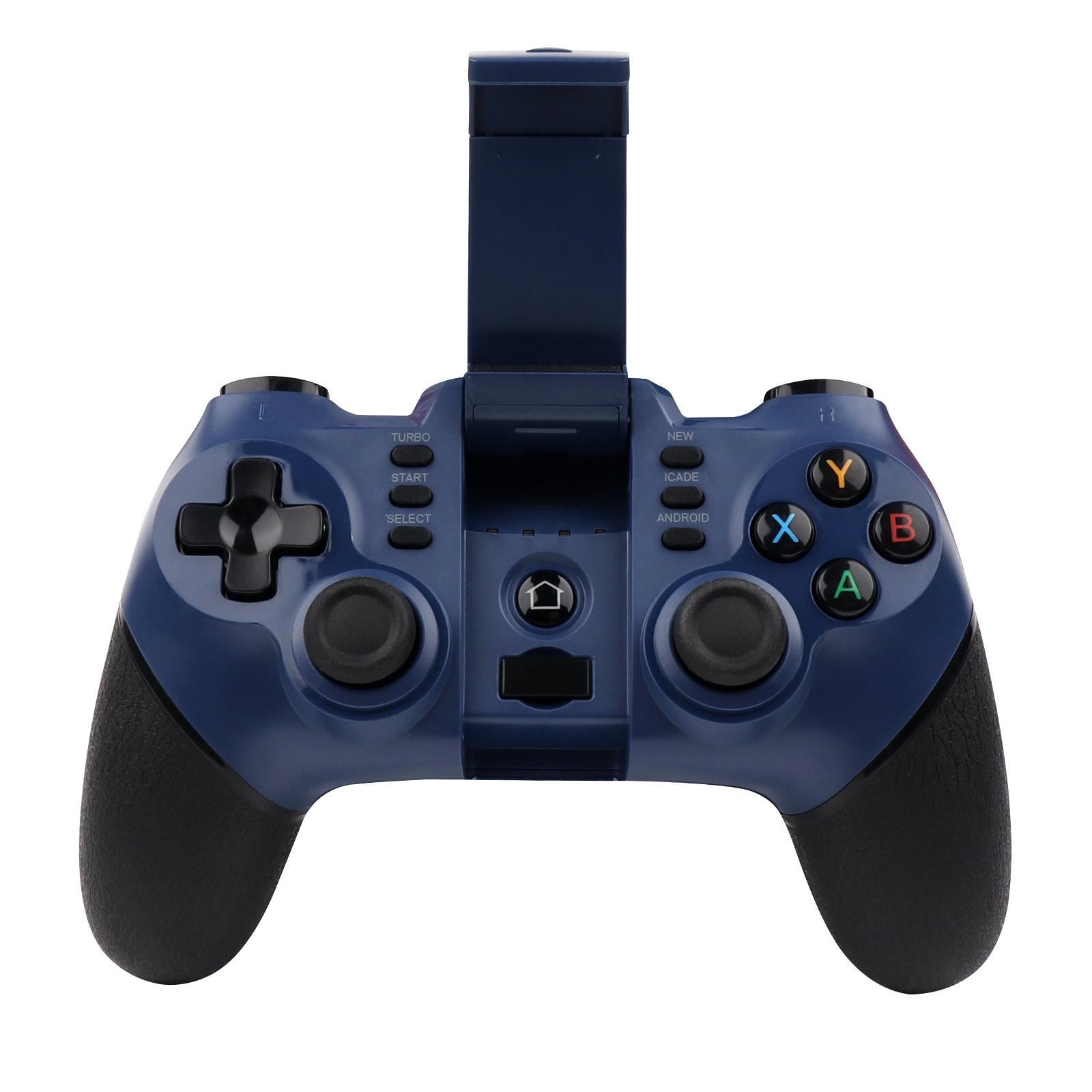 Геймпад беспроводной GamePro X6(ZM) Bluetooth аккумуляторный Черный с синим (35048547)