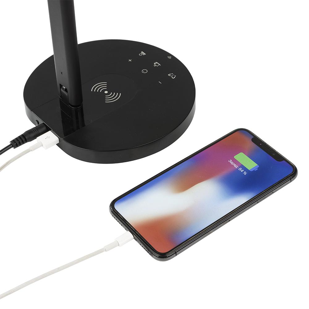 Настільна лампа Lightrich DR-7035B зі Smart управлінням Чорний (LS1010054013) - фото 8