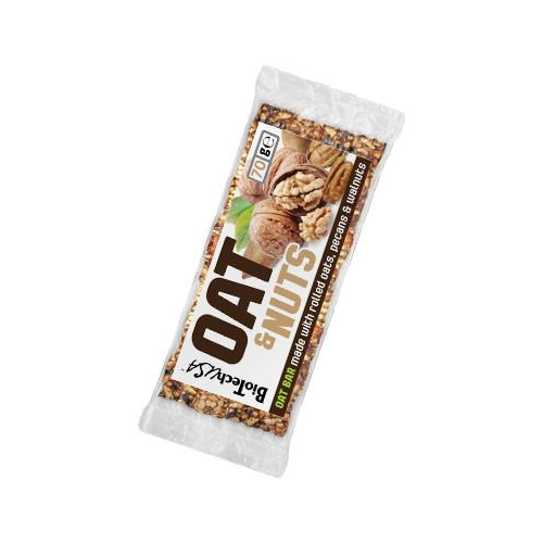 Батончик BioTeсh Oat and Fruits Bar орех 70 г