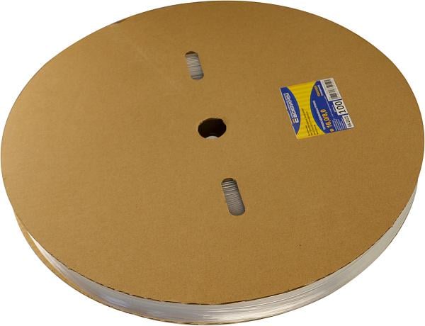 Трубка термоусадочная АСКО Ø 16/8 мм 100 м Прозрачный (A0150040773)