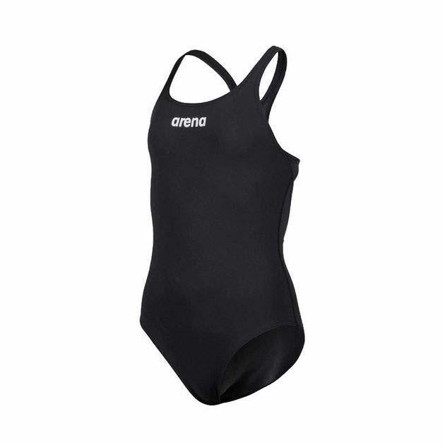 Купальник дитячий Arena TEAM SWIMSUIT SWIM PRO SOLID 140 см Чорний/Білий (004762-550 140) - фото 5