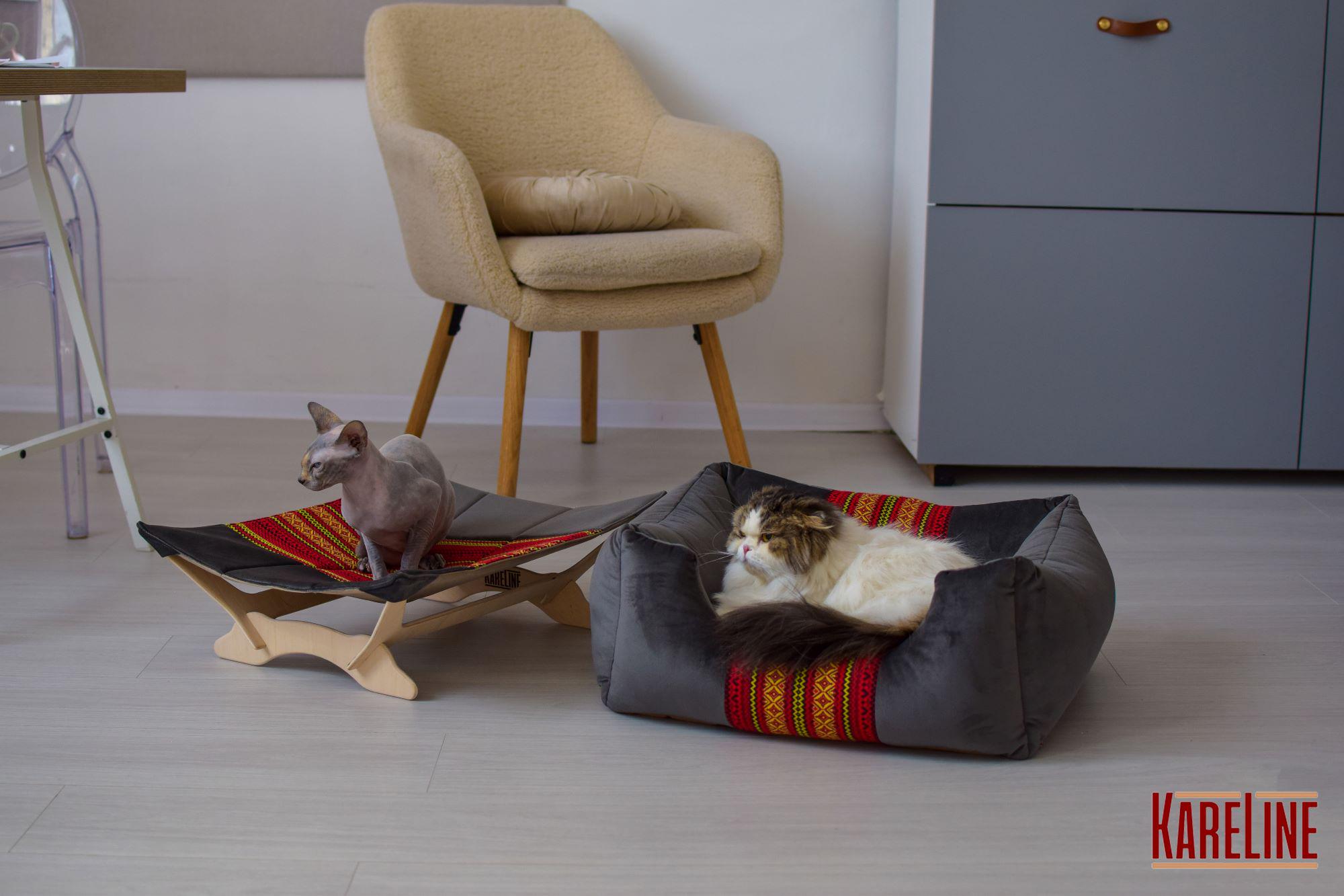 Лежанка-гамак Берегиня 52х43х16 см (30044/10) - фото 2 Лежанка-гамак Берегиня 52х43х16 см (30044/10) - фото 2