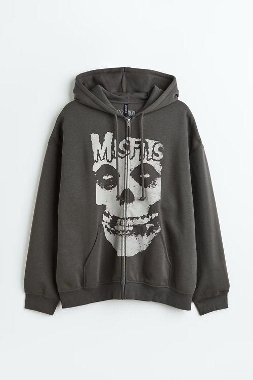 Толстовка оверсайз L Серый (1113300wer)