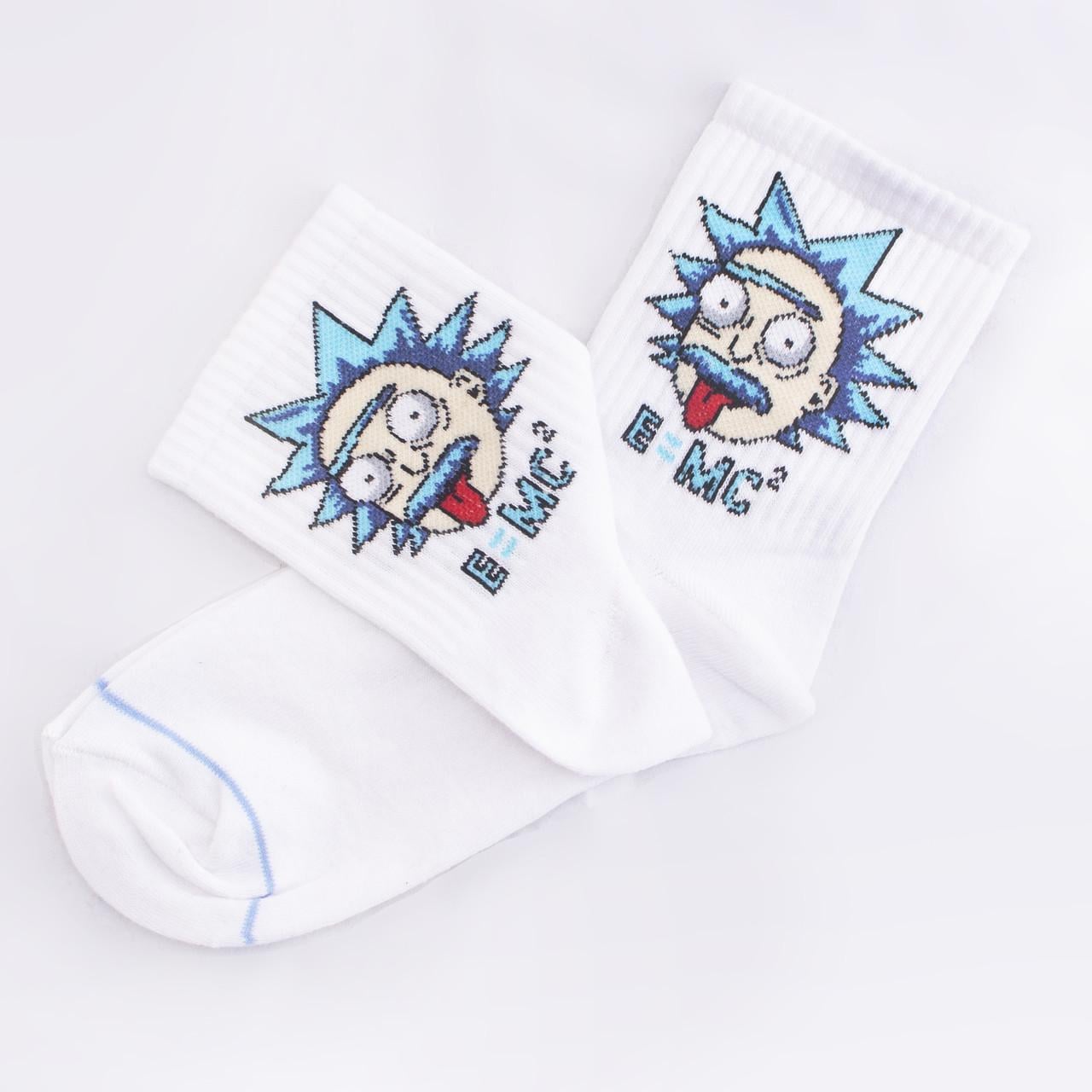 Носки с принтом Rick Einstain