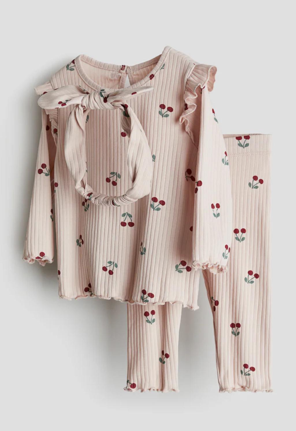 Костюм для девочки H&M 92 см Розовый (653)