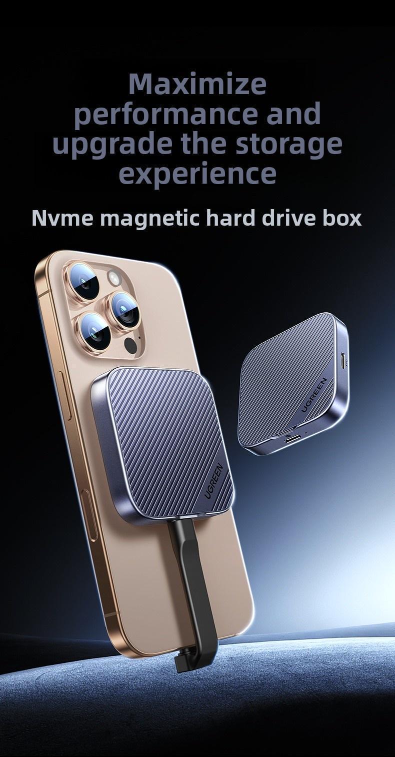 Кишеня зовнішня Ugreen MagSafe 2230/2242 10 гбіт/с USB-C (45367) - фото 2