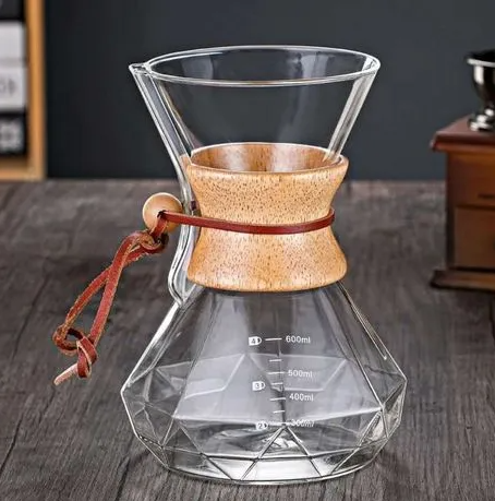 Кемекс заварник для кофе с многоразовым металлическим фильтром 800 мл (5888025) - фото 2