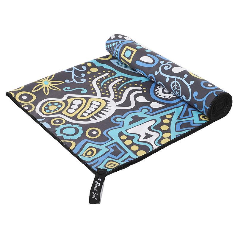 Рушники спортивні lower Beach Towel T-PBT Фіолетово-блакитний (33508379) - фото 5