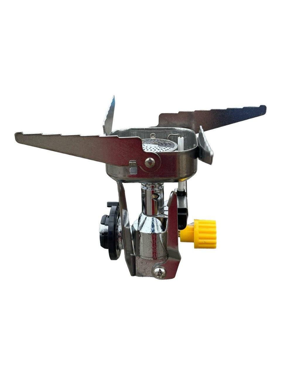 Газовая печь туристическая Kubis 140 г/год 1,88 кВт пьезопидж 348 г (01-07-0004)