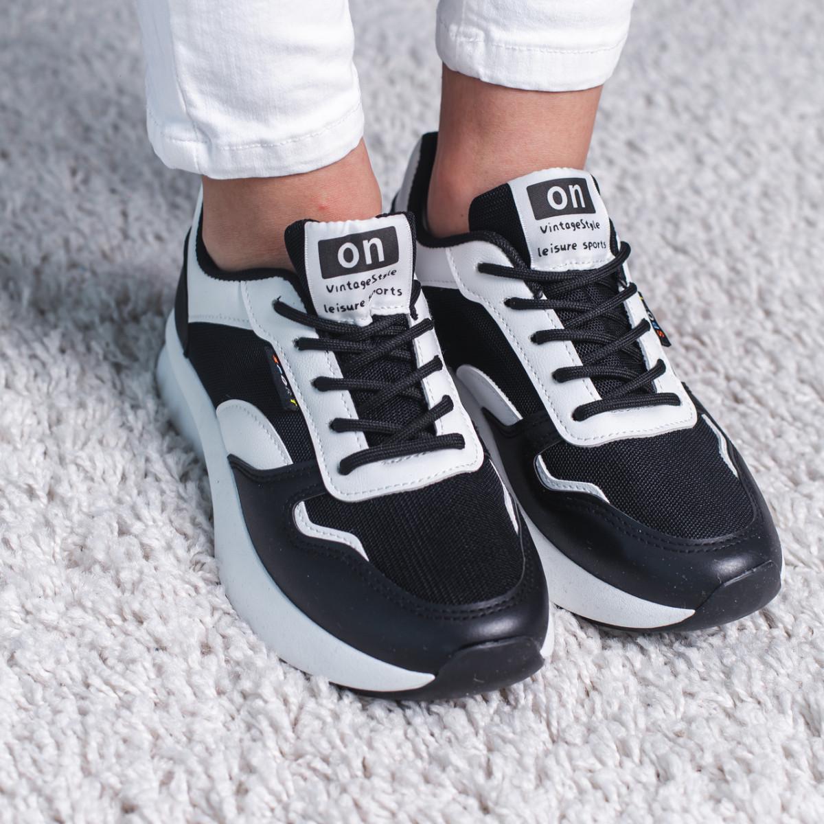 Кроссовки женские Fashion р. 39 24,5 см Черный (3490)