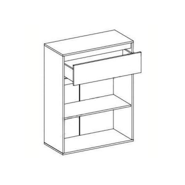 Комод з шухлядой Мебель-Сервіс 2Д1Ш Торіно Дуб артізан/Шампань (26880499) - фото 4 Комод з шухлядой Мебель-Сервіс 2Д1Ш Торіно Дуб артізан/Шампань (26880499) - фото 4