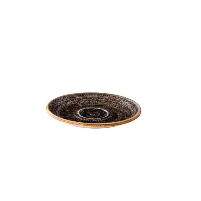 Блюдце Style Point Authentic Jersey d 13 см Brown (QU91556)