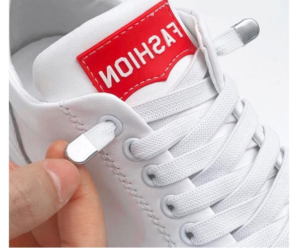 Фіксатори на шнурівки 4 шт. Silver (26357) - фото 2 Фіксатори на шнурівки 4 шт. Silver (26357) - фото 2