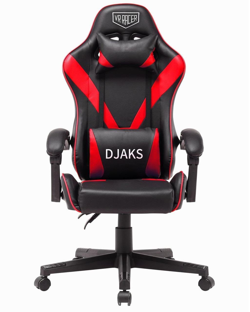 Кресло VR Racer Dexter Djaks Черный/Красный