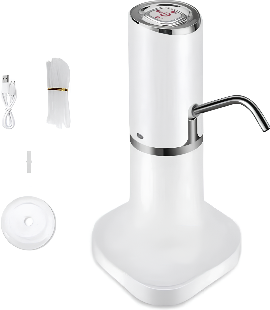 Помпа для воды электрическая с подставкой Water Dispenser 2в1 (00450)