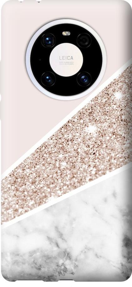 Чехол на Huawei Mate 40 Pro Пастельный мрамор (4342u-2124-42517)