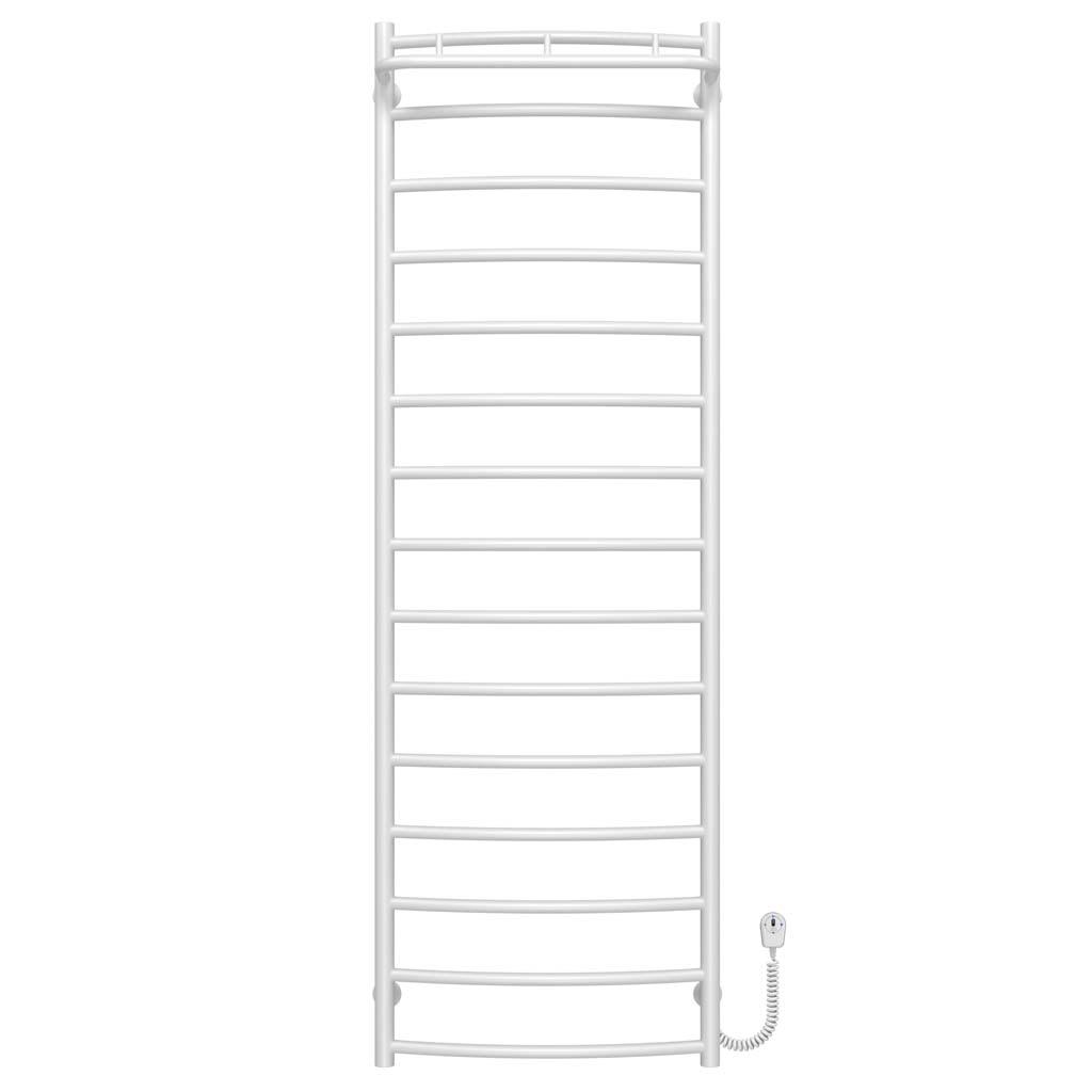 Полотенцесушитель электрический Deffi Классик N П15 EF16 правое подключение нержавеющая сталь 500х1600 мм Белый (C.KN.160.50.15.EWR5)