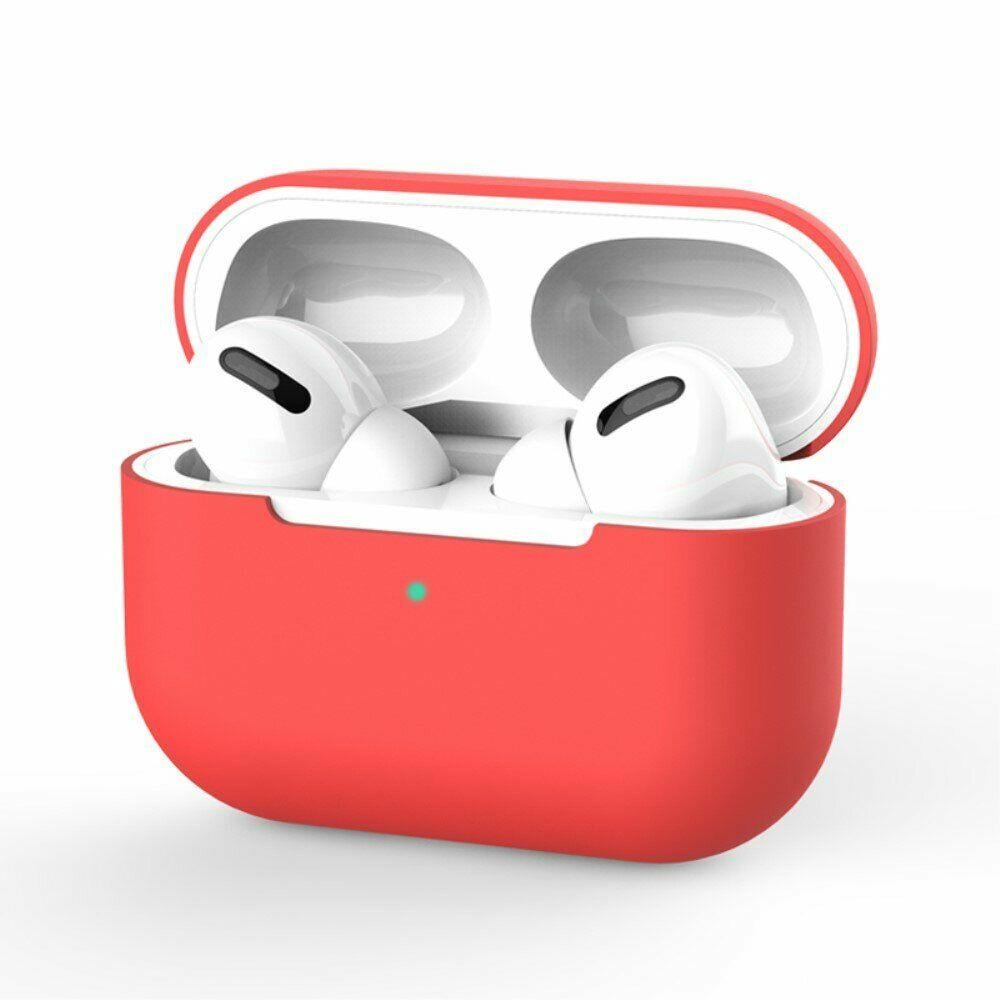 Чохол для навушників Apple Silicone Case for Apple Airpods Pro Red (14412097)
