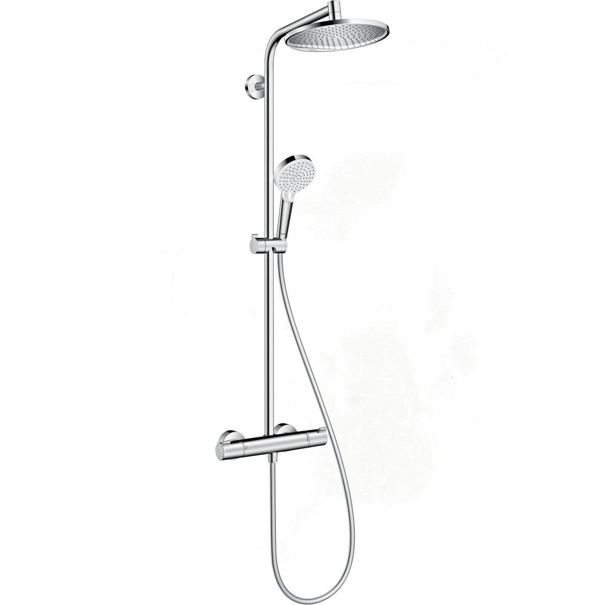 Душевая система с термостатом Hansgrohe Crometta S EcoSmart 27268000 Хром (172825)