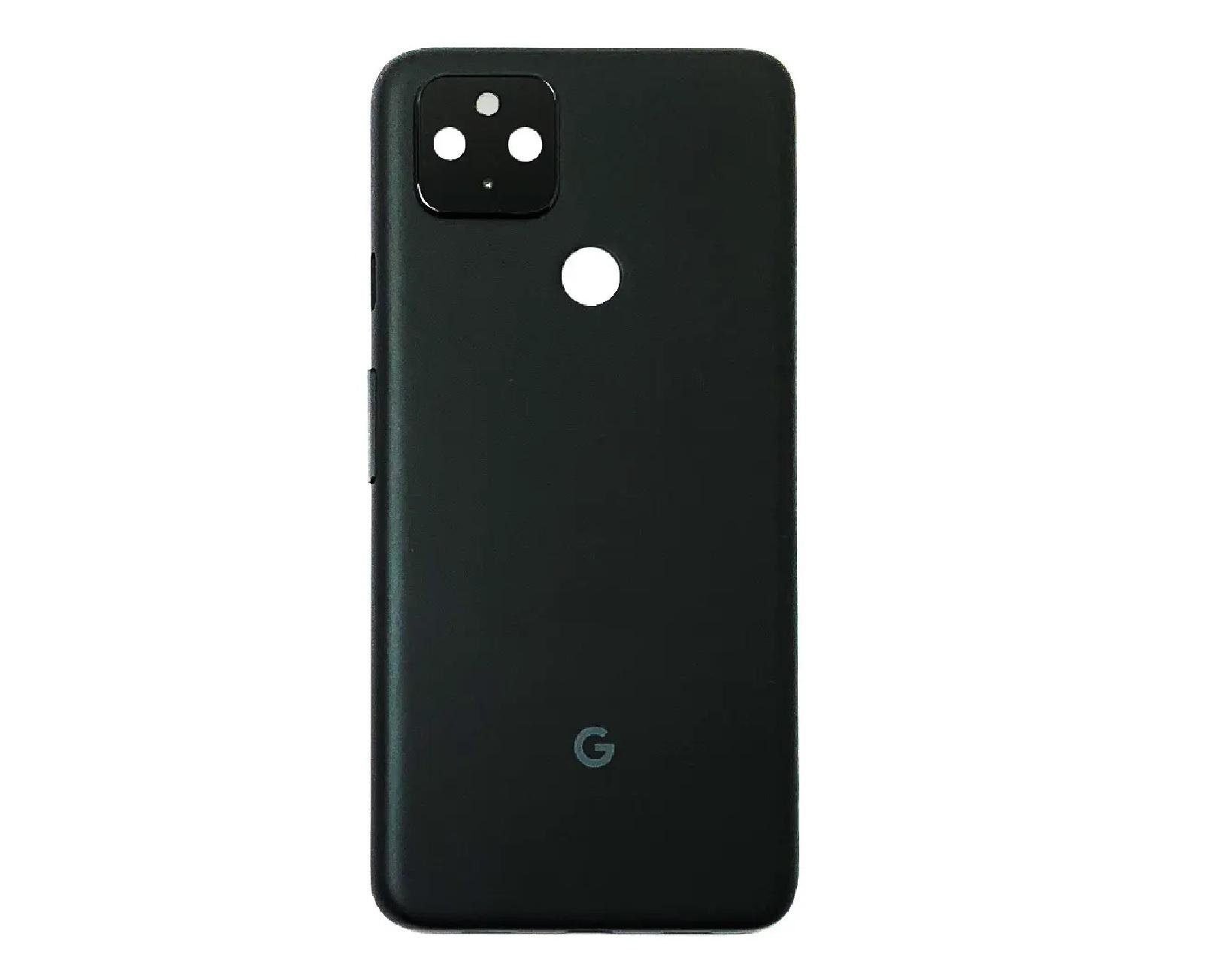 Кришка задня Google Pixel 4A 5G Servise зі склом для камери Black (23136461)