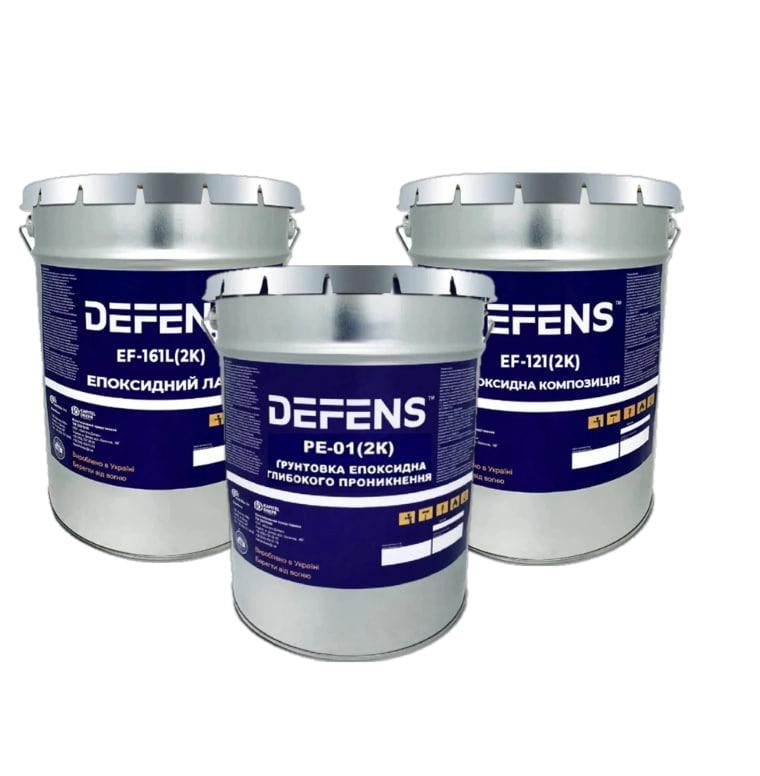 Набор Defens System для промышленных полов с максимальной защитой