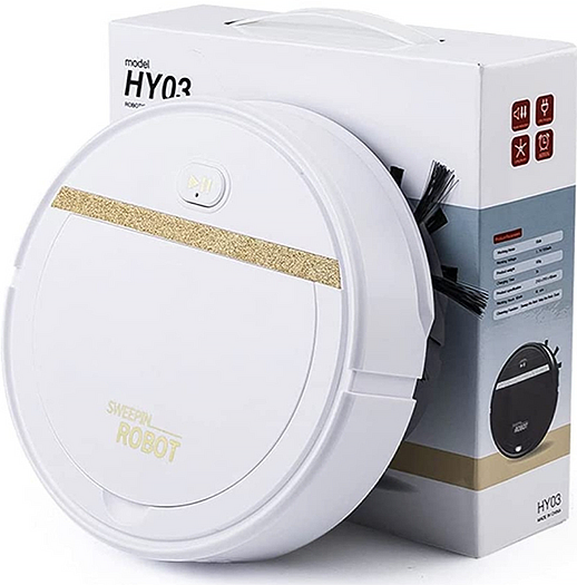 Пылесос робот HY03/ES 23 Белый