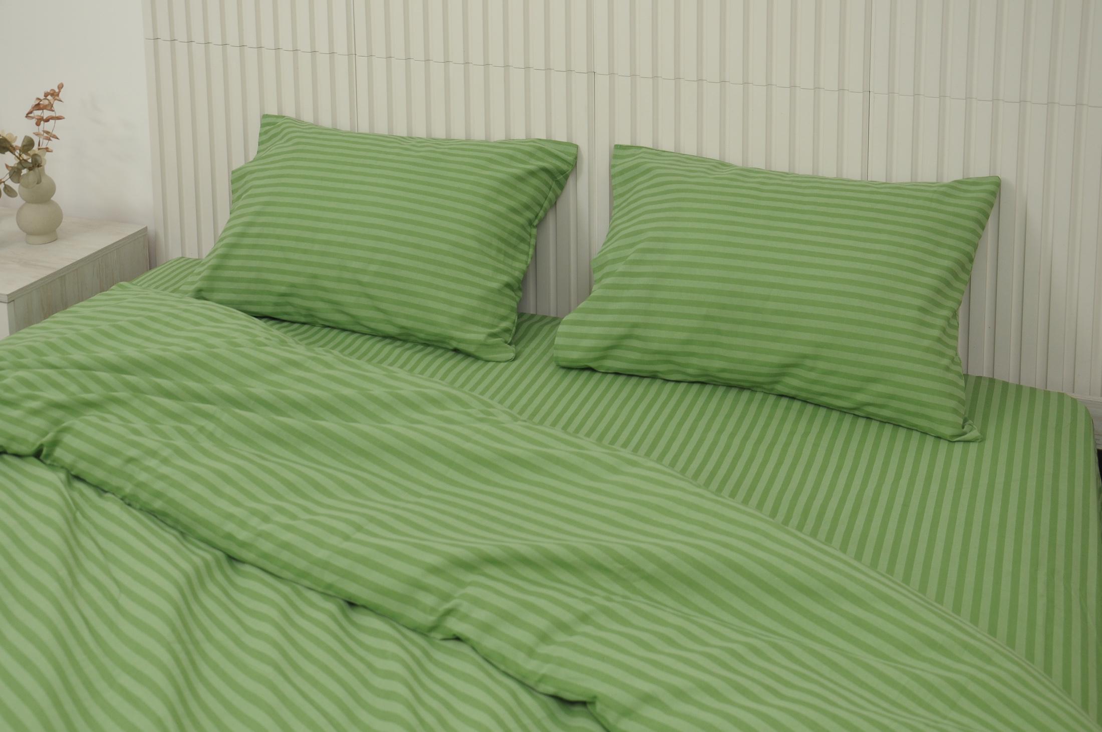 Комплект постельного белья полуторный Amore Glux-10052 бязь Фисташковый (KPB-A1,5-Glux-10052(50x70)_) - фото 7 Комплект постельного белья полуторный Amore Glux-10052 бязь Фисташковый (KPB-A1,5-Glux-10052(50x70)_) - фото 7