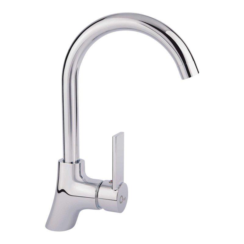 Смеситель для кухни Q-tap Form CRM 007F-1 латунь Хром (QTFORMCRM007F1)