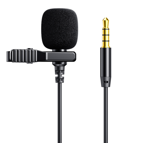 Микрофон петличный петлички Joyroom Lavalier Microphone JR-LM1 AUX 3 м (532008)