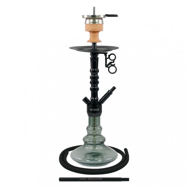 Кальян AMY DELUXE 070.02 Alu Zulu S 60 см Black Кальян AMY DELUXE 070.02 Alu Zulu S 60 см Black