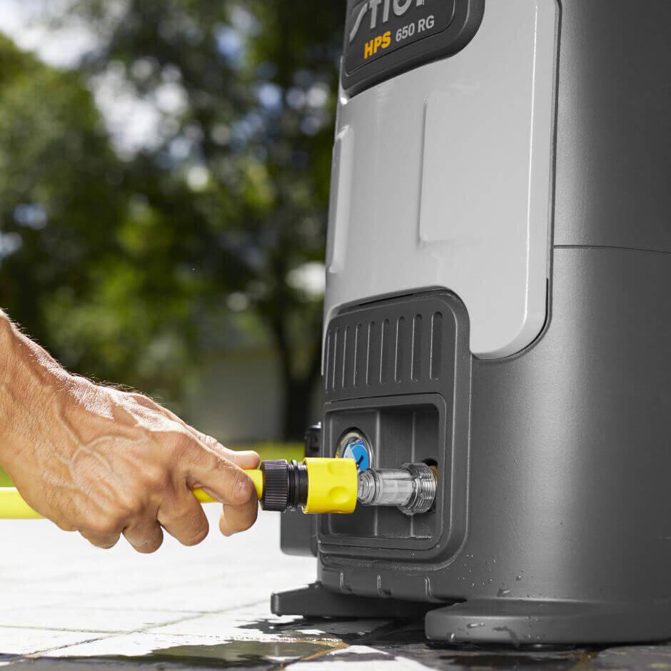 Мойка высокого давления Stiga HPS650RG 2,8 кВт 150 бар 12 м (628760) - фото 7 Мойка высокого давления Stiga HPS650RG 2,8 кВт 150 бар 12 м (628760) - фото 7